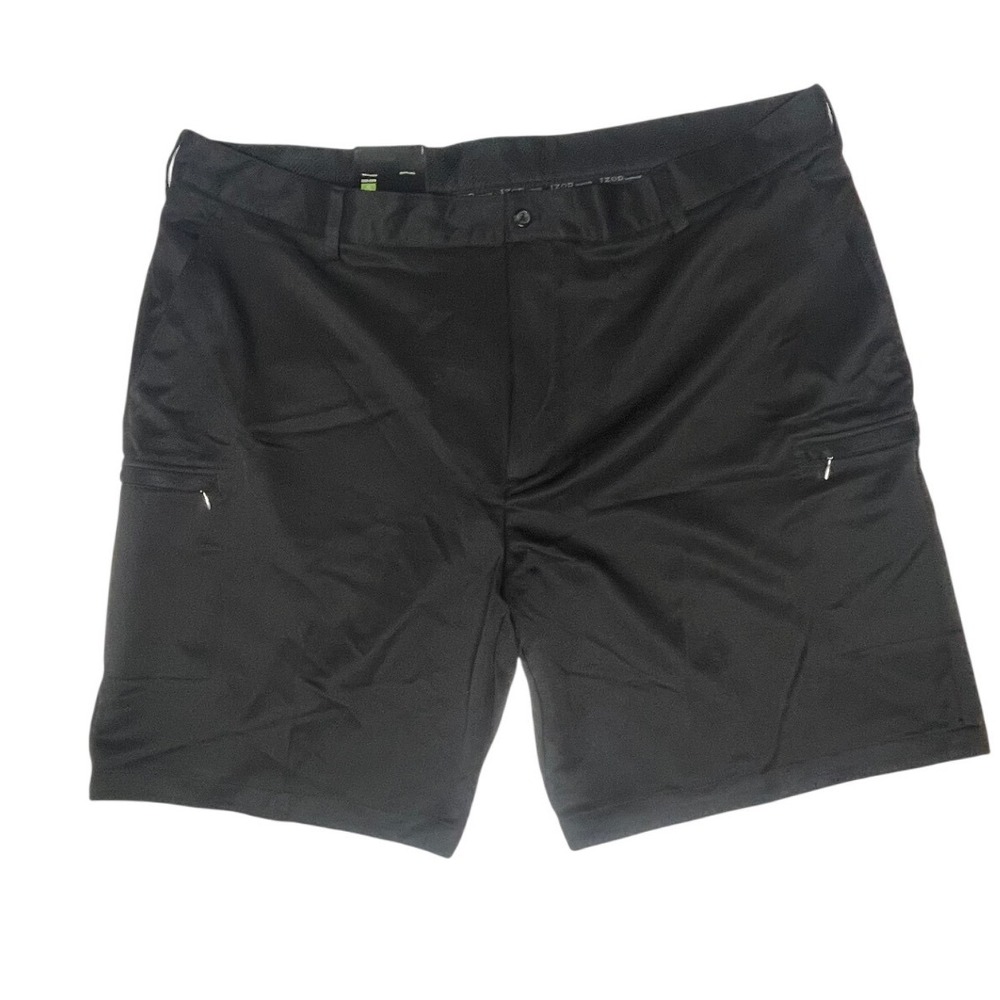 IZOD Golf Classic Fit Black Activewear Shorts Men's 44